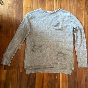 Philosophy, gray sweater, like new